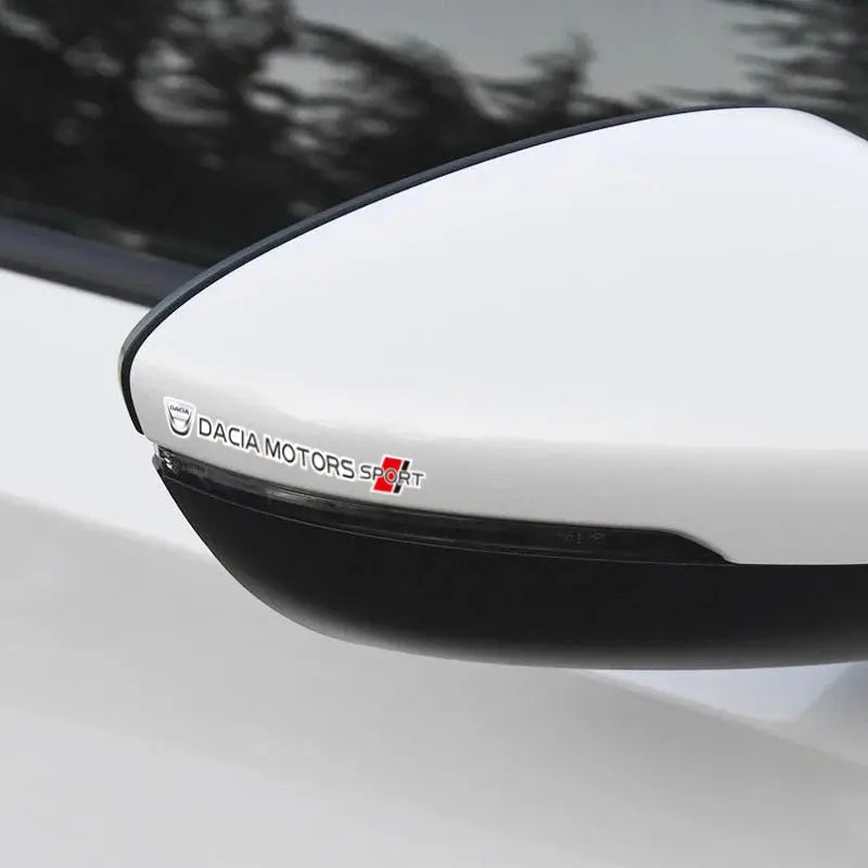 Dacia Motors Sport Sticker Ayna ve Kapı Kolu Seti 4 Adet | Sticker Master - Sticker Master