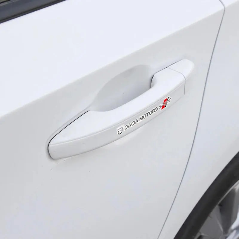 Dacia Motors Sport Sticker Ayna ve Kapı Kolu Seti 4 Adet | Sticker Master - Sticker Master
