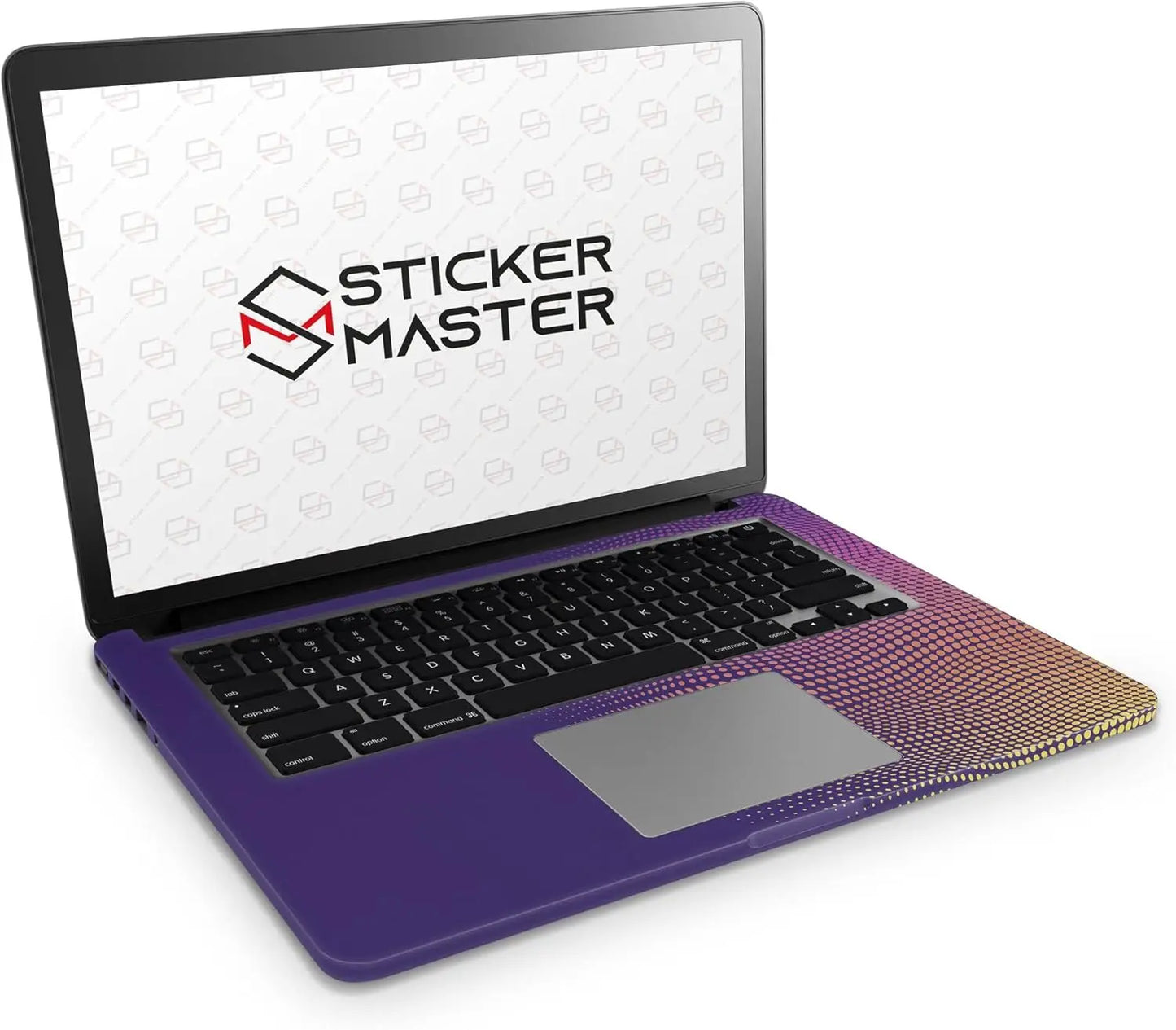 Sticker Master Gradient Background Evrensel Sticker Dizüstü Bilgisayar Vinil Sticker Decal 12" 13" 13.3" 14" 15" 15.4" 15.6 inç Dizüstü Bilgisayar Çıkartma Koruyucu Macbook Asus Acer Hp Lenovo Huawei Dell İçin - Sticker Master