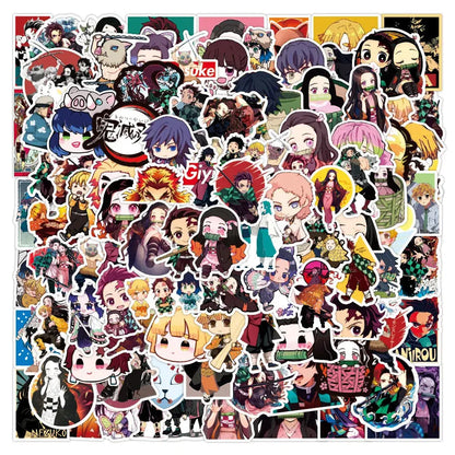50pcs Demon Slayer Şeytan Sticker Pack | Sticker Master - Sticker Master