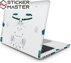 Desenli Laptop Sticker Seti Pattern 4 Tam Kaplama | Sticker Master