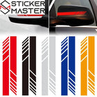 Dikiz Ayna Sticker | Sportif Şerit & Araç Dekoru | Sticker Master