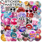 Disco Sticker Seti 50 Parça Retro Parti | Sticker Master