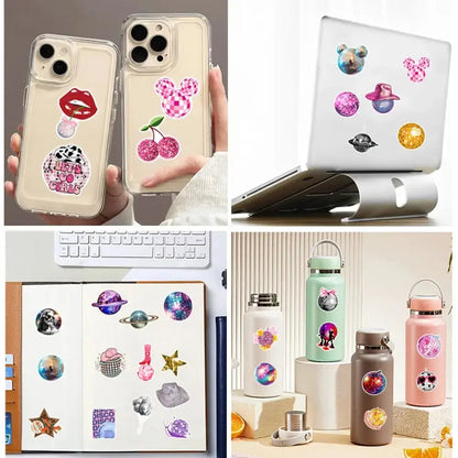 Disco Sticker Seti 50 Parça Retro Parti | Sticker Master - Sticker Master