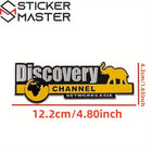 Discovery Channel Sticker | Kaliteli Araç Çıkartması | Sticker Master