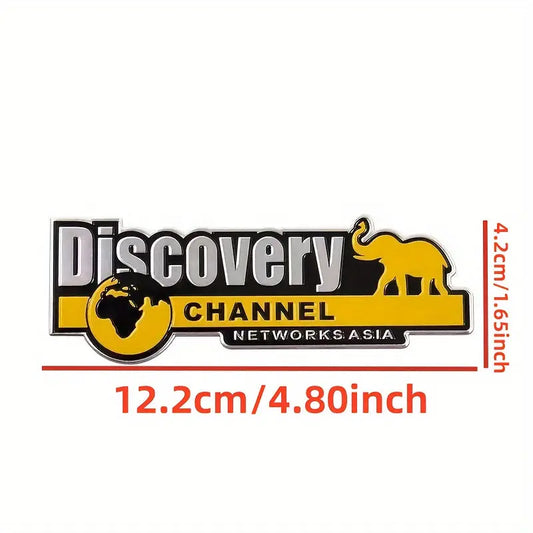 Sticker Master Discovery Channel Premium Kalite Sticker | Araba Çıkartması & Logo - Sticker Master