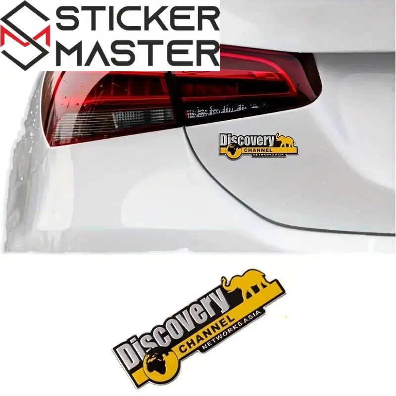 Discovery Channel Sticker | Kaliteli Araç Çıkartması - Sticker Master