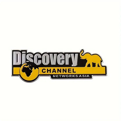 Sticker Master Discovery Channel Premium Kalite Sticker | Araba Çıkartması & Logo - Sticker Master