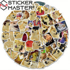 Doge Meme Sticker Seti (50 Adet) | Komik Köpek | Sticker Master