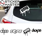 Dope Yazılı Graffiti Araç Sticker | Sokak Tarzı Çıkartma