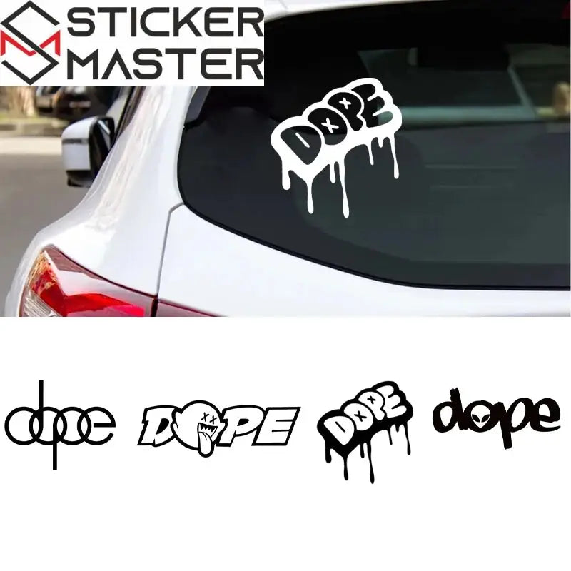 Dope Yazılı Graffiti Araç Sticker | Sokak Tarzı Çıkartma Sticker Master
