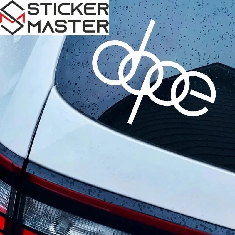 Dope Yazılı Graffiti Araç Sticker | Sokak Tarzı Çıkartma Sticker Master
