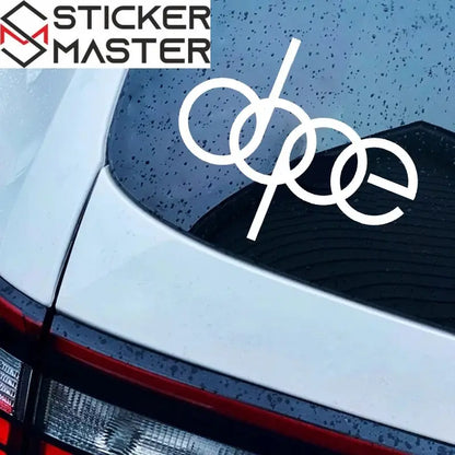 Dope Yazılı Graffiti Araç Sticker | Sokak Tarzı Çıkartma Sticker Master