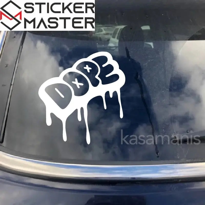 Dope Yazılı Graffiti Araç Sticker | Sokak Tarzı Çıkartma Sticker Master