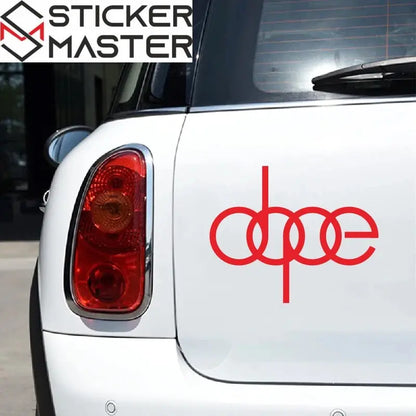 Dope Yazılı Graffiti Araç Sticker | Sokak Tarzı Çıkartma Sticker Master