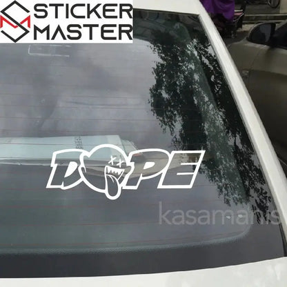 Dope Yazılı Graffiti Araç Sticker | Sokak Tarzı Çıkartma Sticker Master