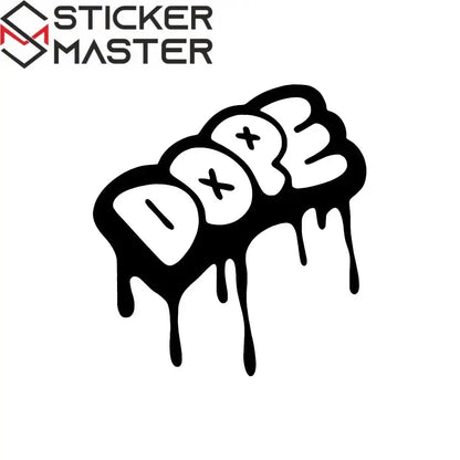 Dope Yazılı Graffiti Araç Sticker | Sokak Tarzı Çıkartma Sticker Master