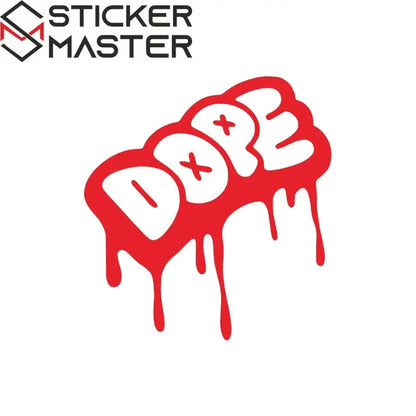 Dope Yazılı Graffiti Araç Sticker | Sokak Tarzı Çıkartma Sticker Master