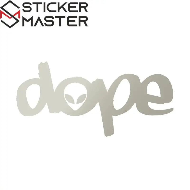 Dope Yazılı Graffiti Araç Sticker | Sokak Tarzı Çıkartma Sticker Master