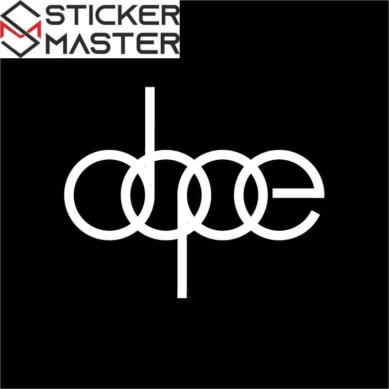 Dope Yazılı Graffiti Araç Sticker | Sokak Tarzı Çıkartma Sticker Master