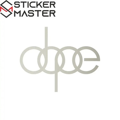 Dope Yazılı Graffiti Araç Sticker | Sokak Tarzı Çıkartma Sticker Master