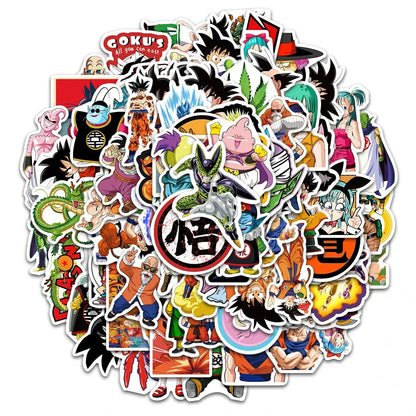 100’lü Dragon Ball Anime Sticker Seti | Sticker Master - Sticker Master