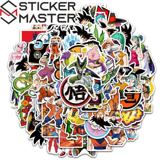 100’lü Dragon Ball Anime Sticker Seti | Sticker Master - Sticker Master