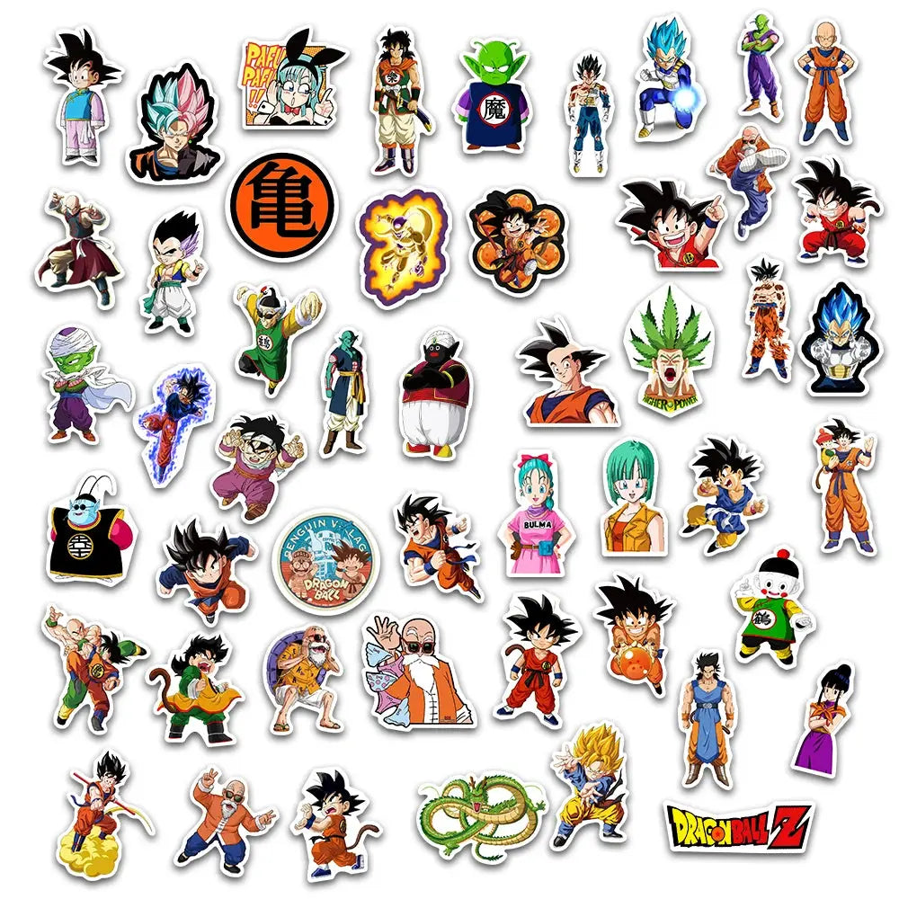 100’lü Dragon Ball Anime Sticker Seti | Sticker Master - Sticker Master