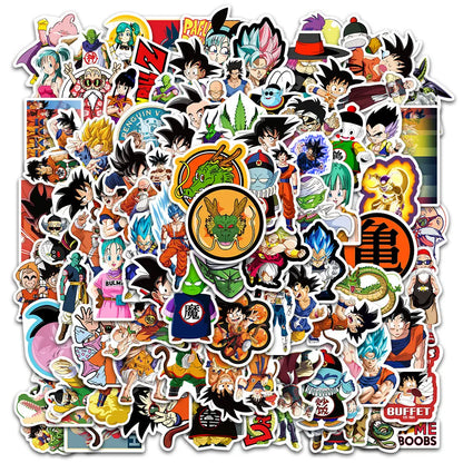 100’lü Dragon Ball Anime Sticker Seti | Sticker Master - Sticker Master