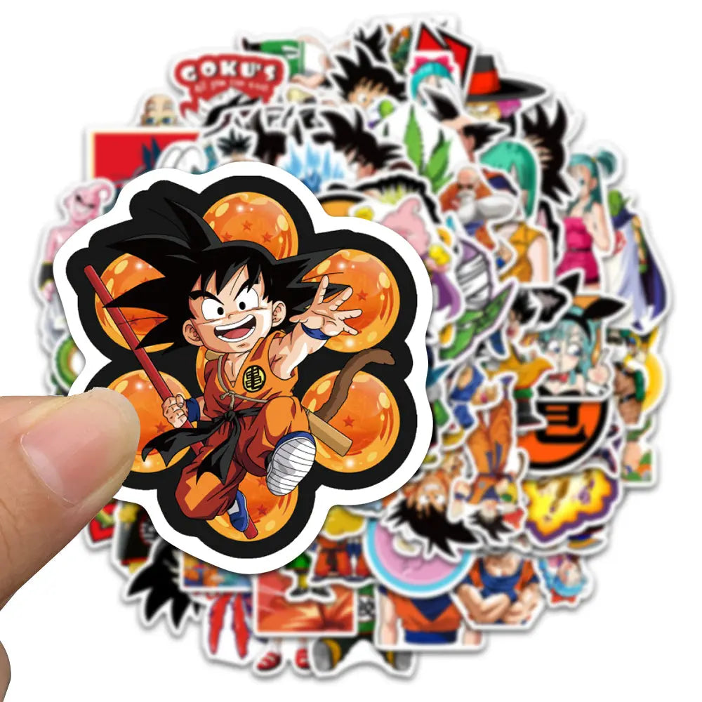 100’lü Dragon Ball Anime Sticker Seti | Sticker Master - Sticker Master