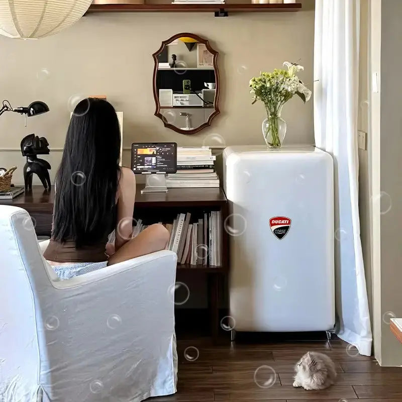 Ducati Logo Sticker 4’lü Set Kırmızı Siyah Vinil Etiket|Sticker Master - Sticker Master