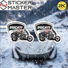 Ducati Diavel Sticker | 1260cc Logo Seti (2 Adet) | Sticker Master