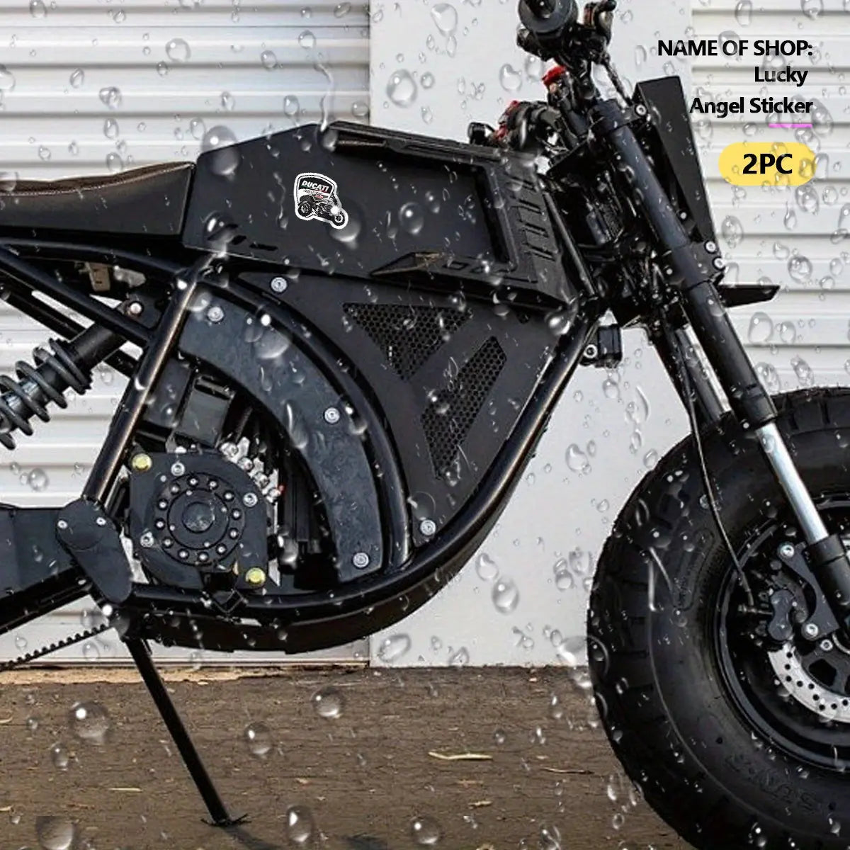 Ducati Diavel 1260cc Logo Sticker 2’li Set Vinil Etiket | Sticker Master - Sticker Master