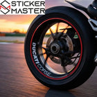 Ducati Jant İçi Sticker Corse Jant Şeridi Seti | Sticker Master