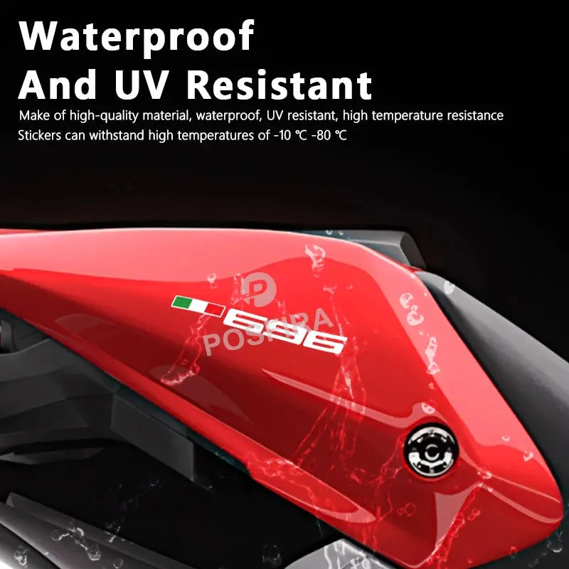 Ducati Monster 696 Sticker Seti Su Geçirmez Vinil Çıkartma | Sticker Master Sticker Master