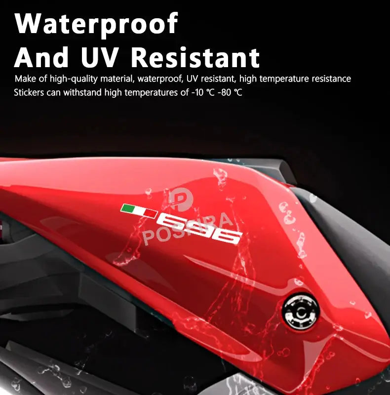 Ducati Monster 696 Sticker Seti Su Geçirmez Vinil Çıkartma | Sticker Master Sticker Master