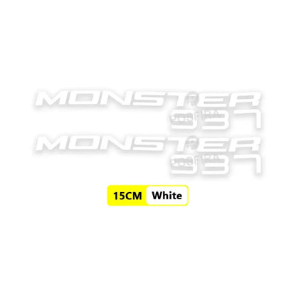 Ducati Monster 937 Sticker | 2021-2024 Depo ve Grenaj Modeli (Çift) Sticker Master