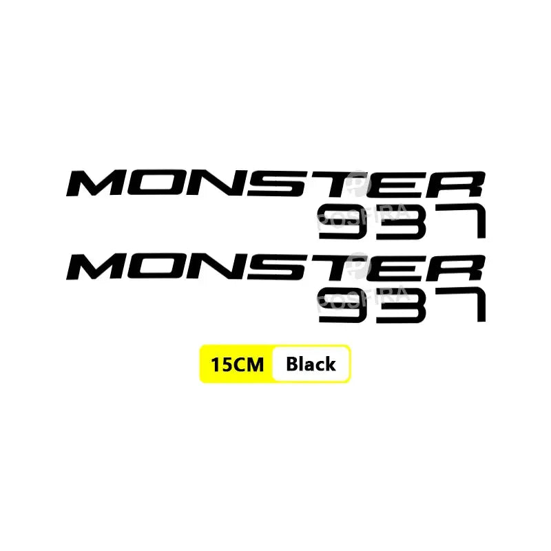 Ducati Monster 937 Sticker | 2021-2024 Depo ve Grenaj Modeli (Çift) Sticker Master