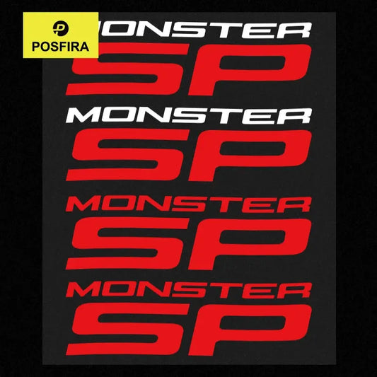 Ducati Monster SP Sticker 937 Grenaj Logo Seti | Sticker Master - Sticker Master
