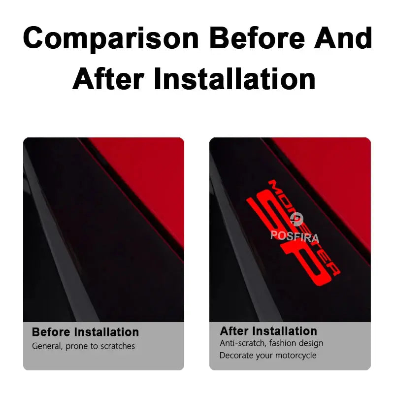 Ducati Monster SP Sticker 937 Grenaj Logo Seti | Sticker Master - Sticker Master