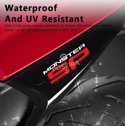 Ducati Monster SP Sticker 937 Grenaj Logo Seti | Sticker Master - Sticker Master