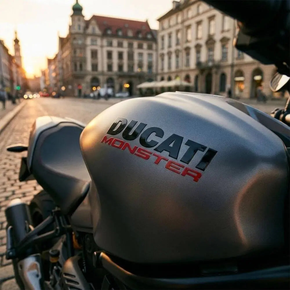 Ducati Monster Sticker Depo ve Grenaj Yazısı Seti | Sticker Master - Sticker Master
