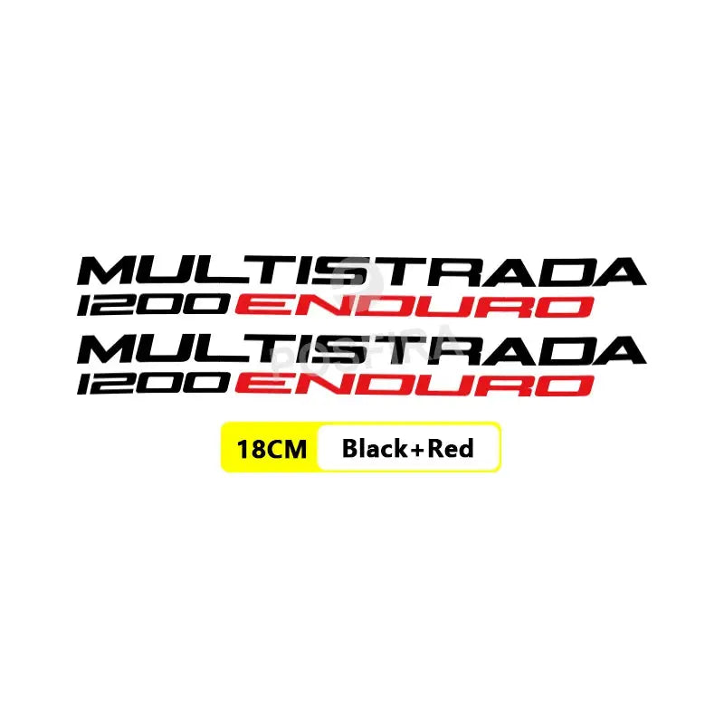 Ducati Multistrada 1200S Sticker Seti Su Geçirmez | Sticker Master Sticker Master