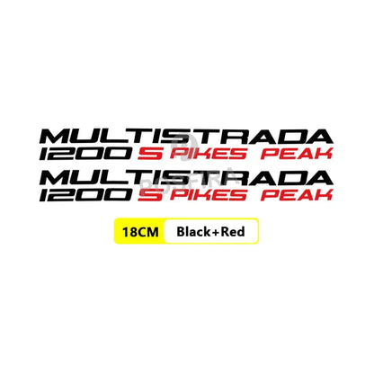 Ducati Multistrada 1200S Sticker Seti Su Geçirmez | Sticker Master Sticker Master