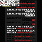 Ducati Multistrada 1200S Sticker Seti, Grenaj Etiketi | Sticker Master