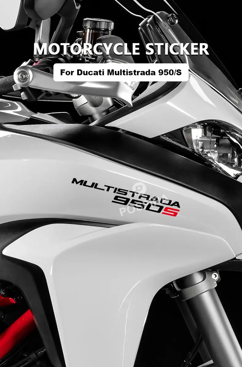 Ducati Multistrada 950 Sticker Yan Grenaj 950S Logo Seti | Sticker Master - Sticker Master