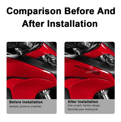 Ducati Multistrada 950 Sticker Yan Grenaj 950S Logo Seti | Sticker Master - Sticker Master