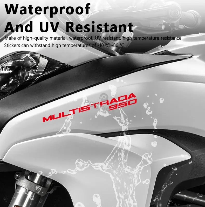 Ducati Multistrada 950 Sticker Yan Grenaj 950S Logo Seti | Sticker Master - Sticker Master