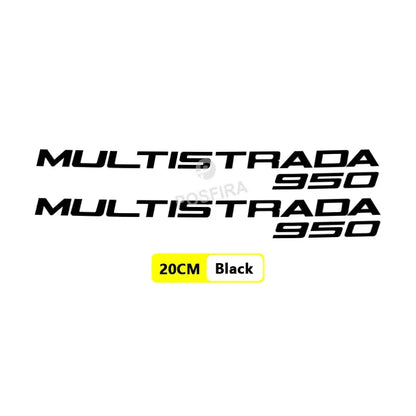 Ducati Multistrada 950 Sticker Yan Grenaj 950S Logo Seti | Sticker Master - Sticker Master