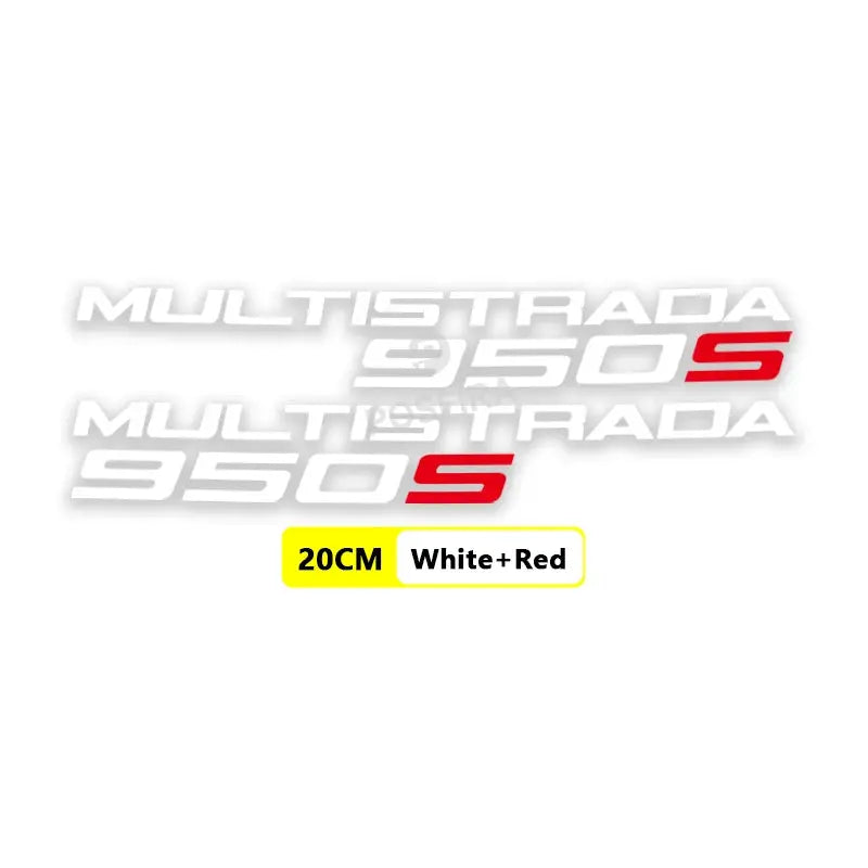 Ducati Multistrada 950 Sticker Yan Grenaj 950S Logo Seti | Sticker Master - Sticker Master